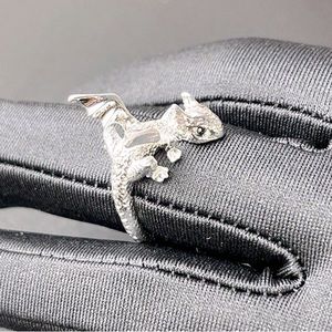 Cute baby dragon crochet ring 🫣🫶🏻